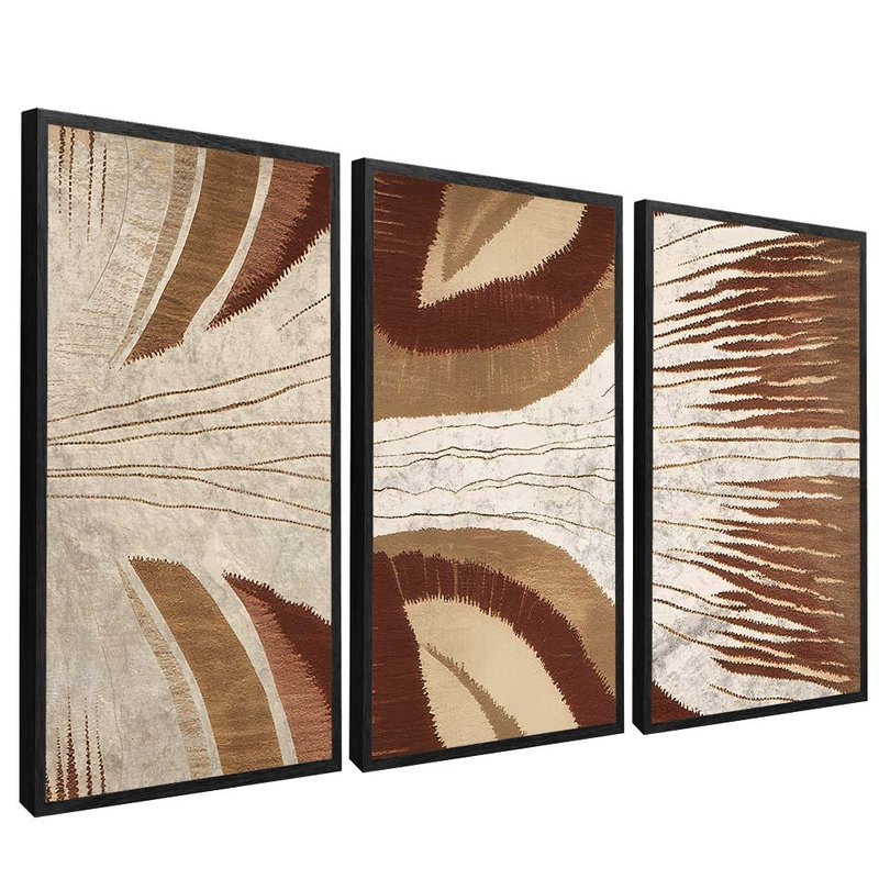 Rustic Aesthetic Trio V1737 Canvas