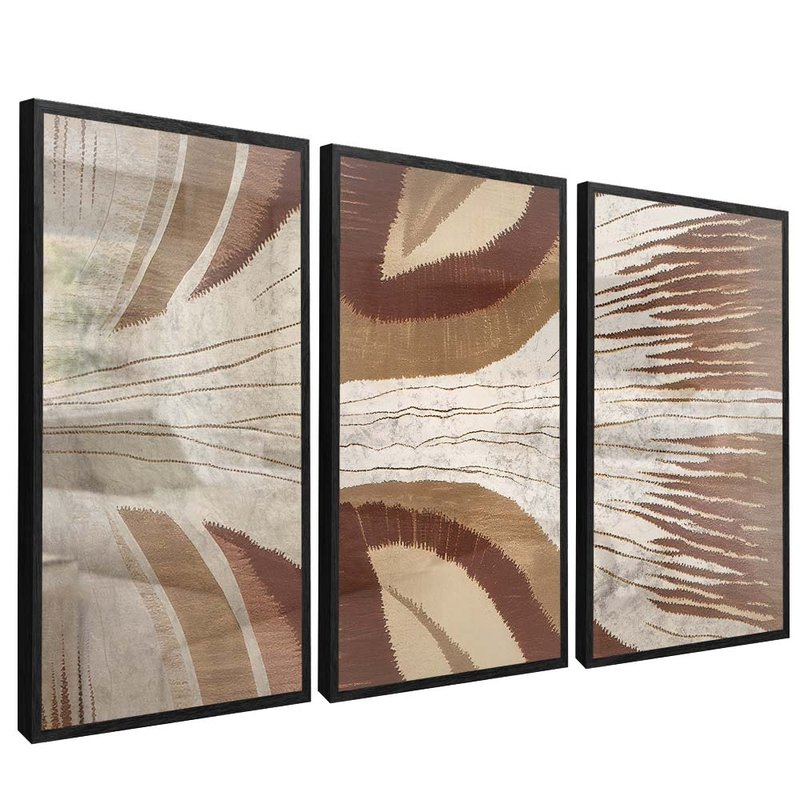 Rustic Aesthetic Trio V1737 Canvas