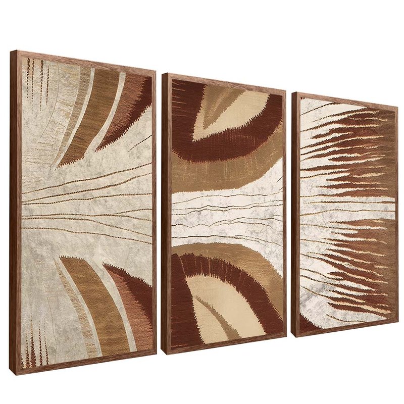 Rustic Aesthetic Trio V1737 Canvas