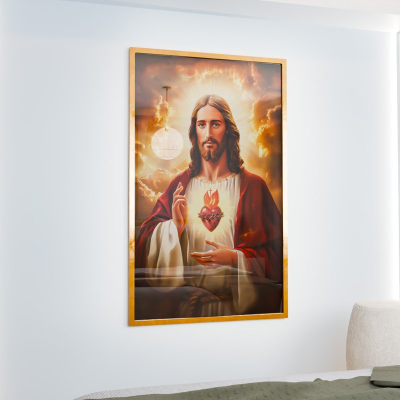 Sacred Heart of Jesus V2075 Canvas