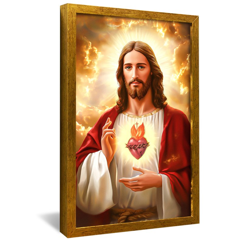 Sacred Heart of Jesus V2075 Canvas