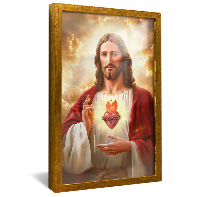 Sacred Heart of Jesus V2075 Canvas