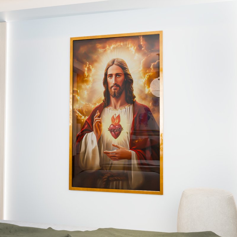 Sacred Heart of Jesus V2075 Canvas