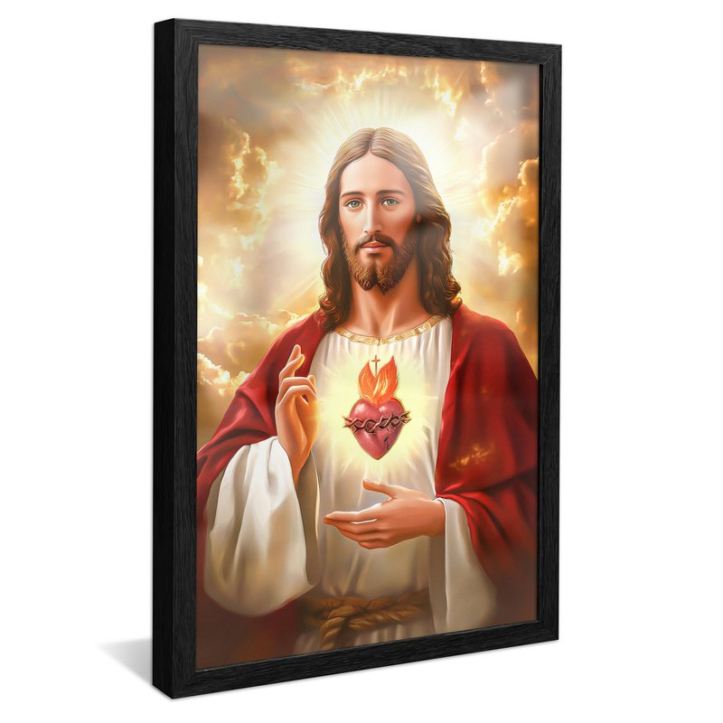 Sacred Heart of Jesus V2075 Canvas