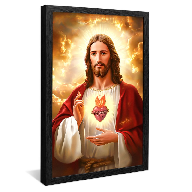 Sacred Heart of Jesus V2075 Canvas