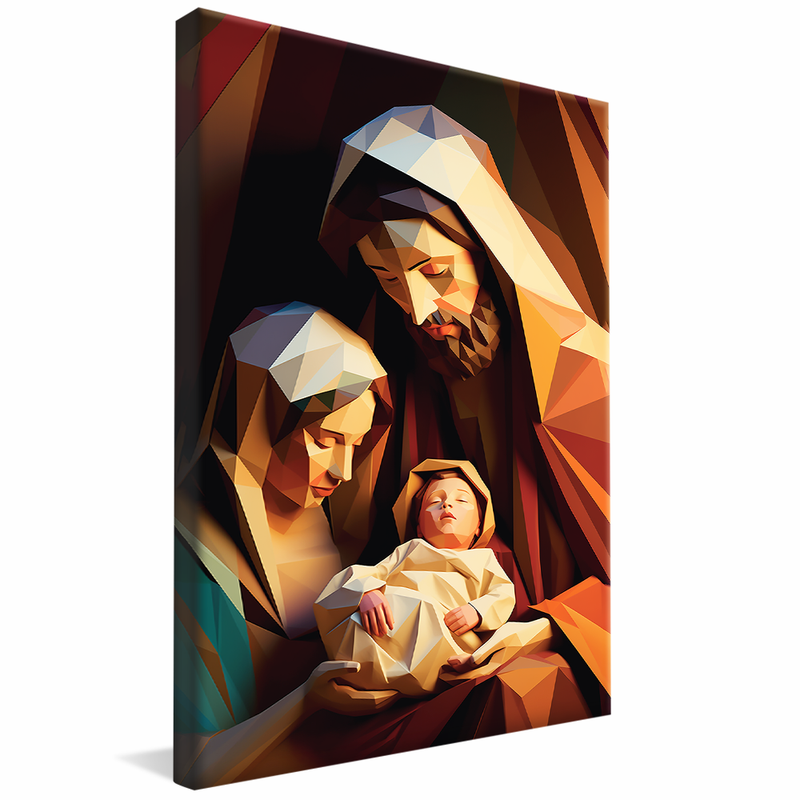 Sacred Geometric Family V775 Canvas