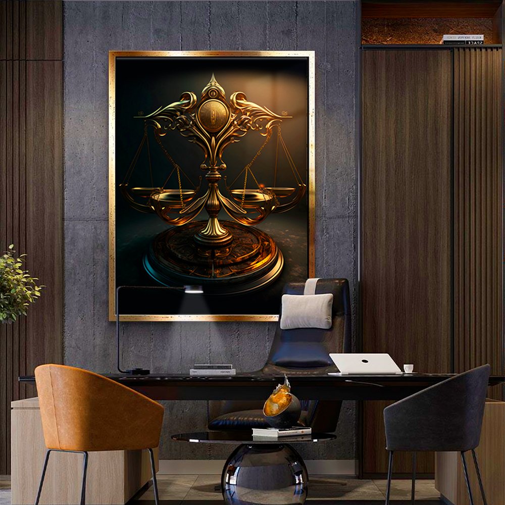 Scales of Justice Canvas