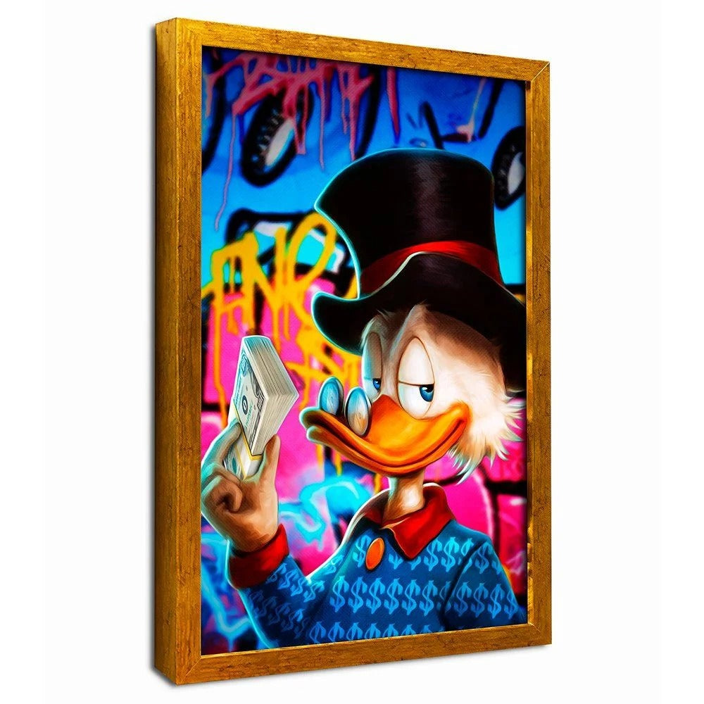 Scrooge McDuck Canvas