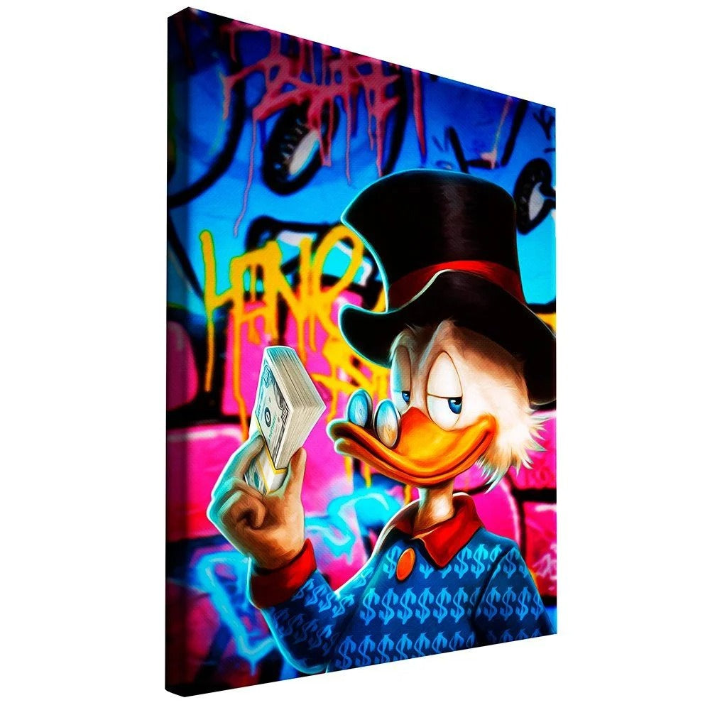 Scrooge McDuck Canvas