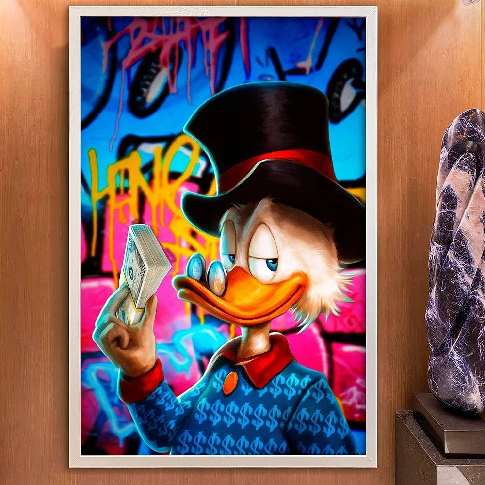 Scrooge McDuck Canvas