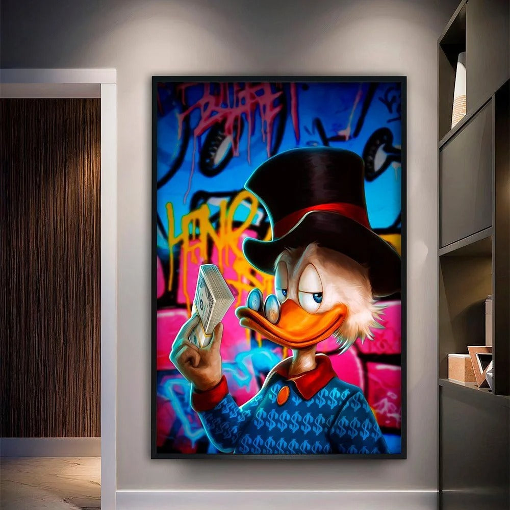 Scrooge McDuck Canvas