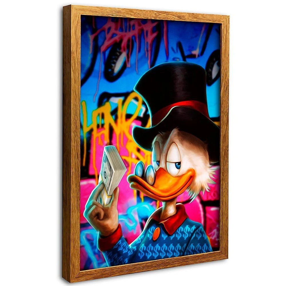 Scrooge McDuck Canvas