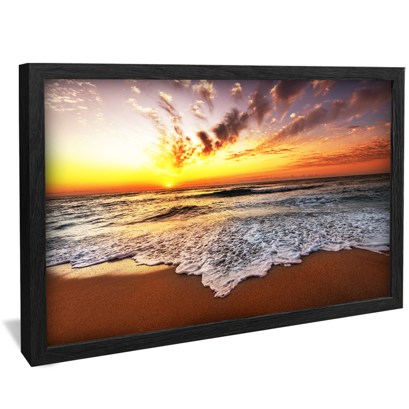 Sea and Sunset V1284 Canvas
