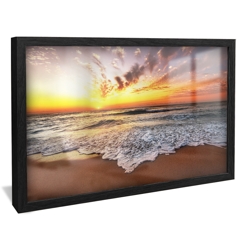 Sea and Sunset V1284 Canvas