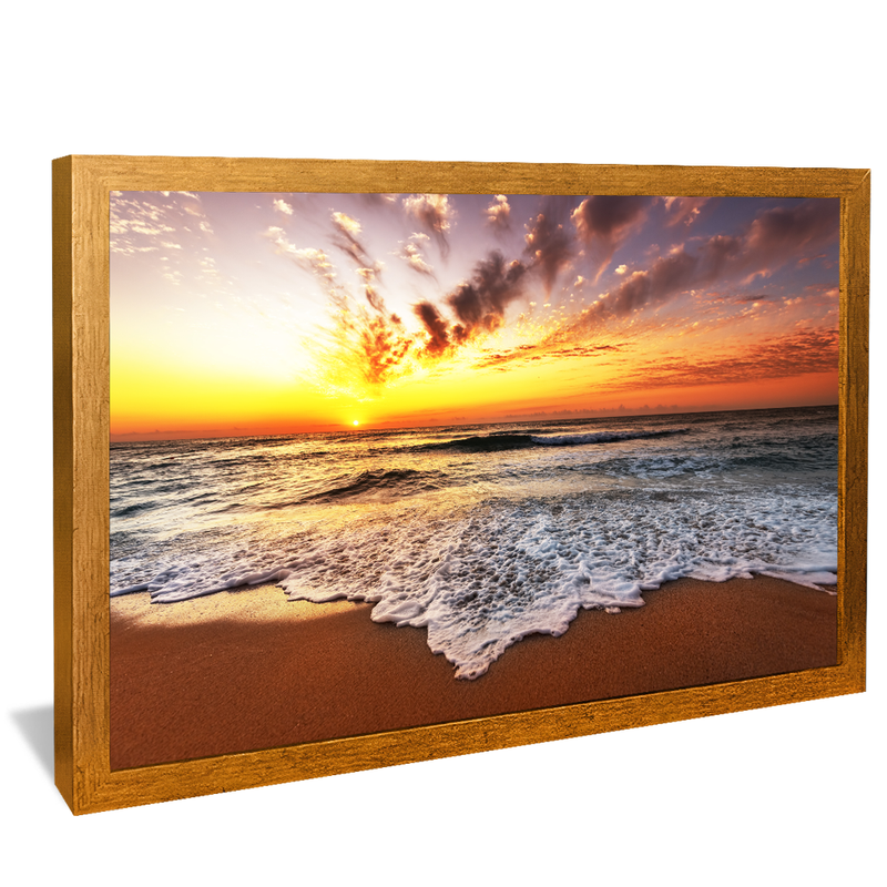 Sea and Sunset V1284 Canvas