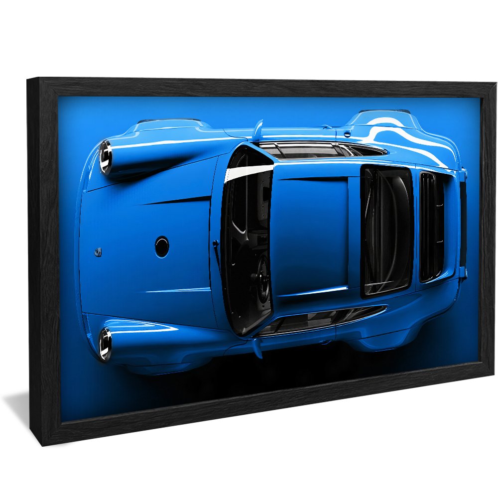 Shark Blue Porsche 911 Canvas
