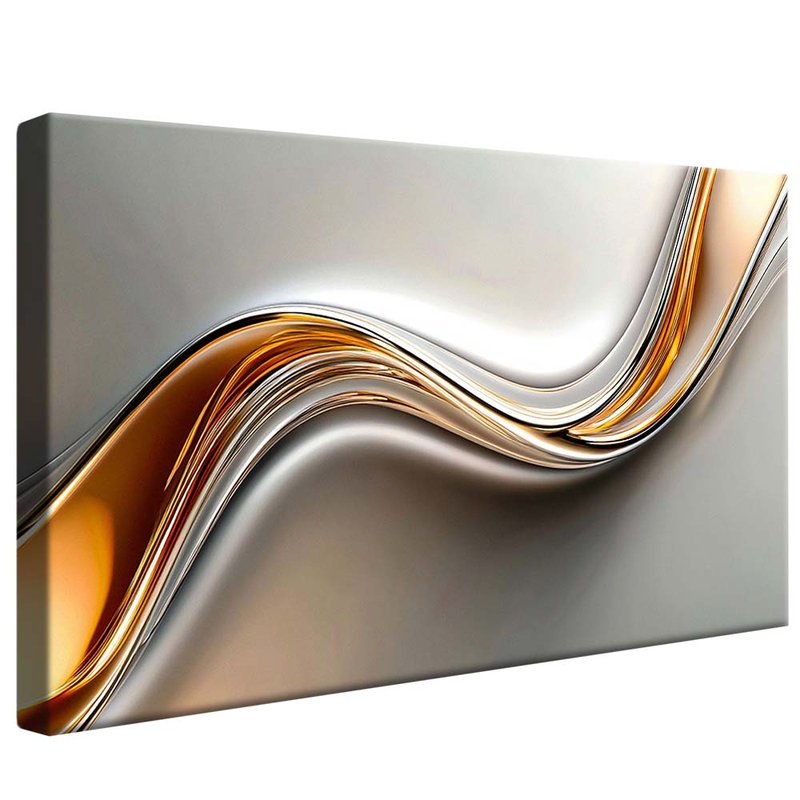 Silver Liquida V2057 Canvas