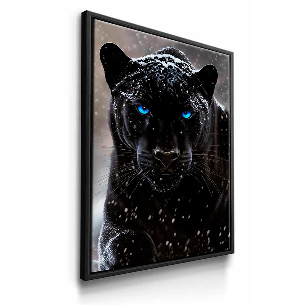 Snow Panther Canvas