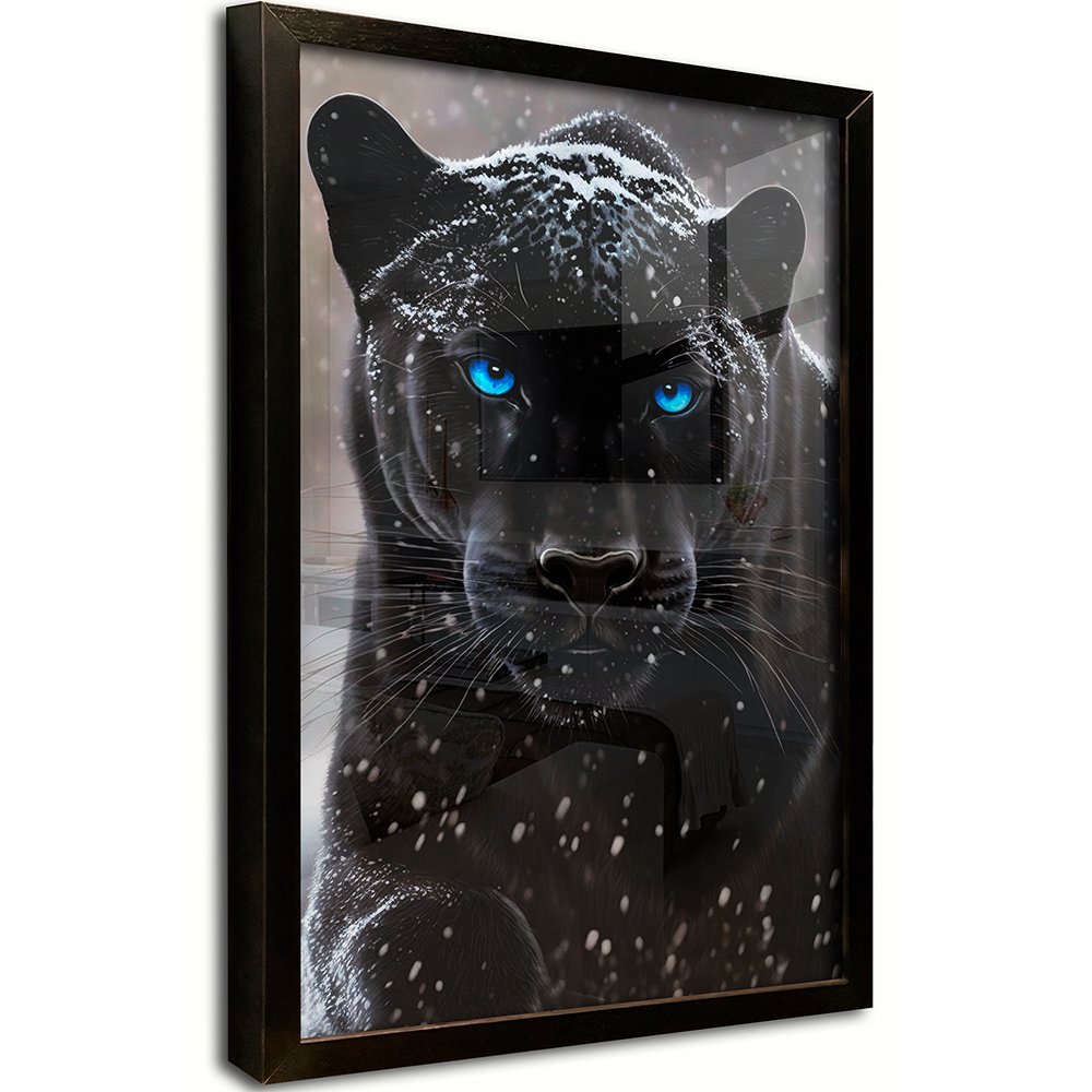 Snow Panther Canvas