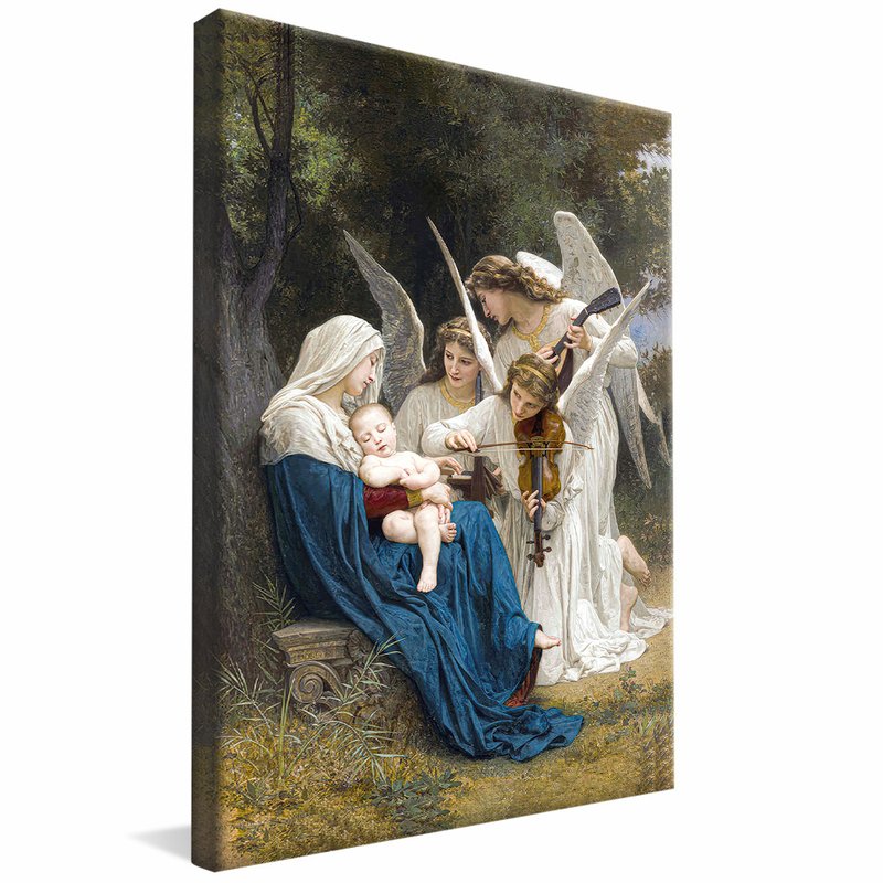 Sound of the Angels of William Bouguereau V1143 Canvas