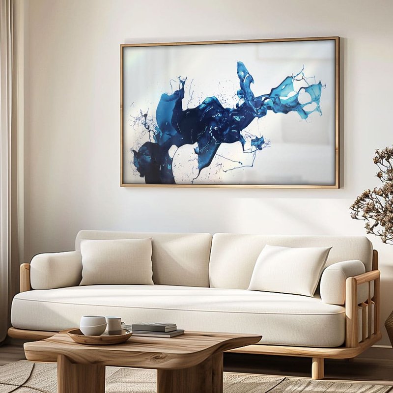 Splash Abstract V1800 Canvas