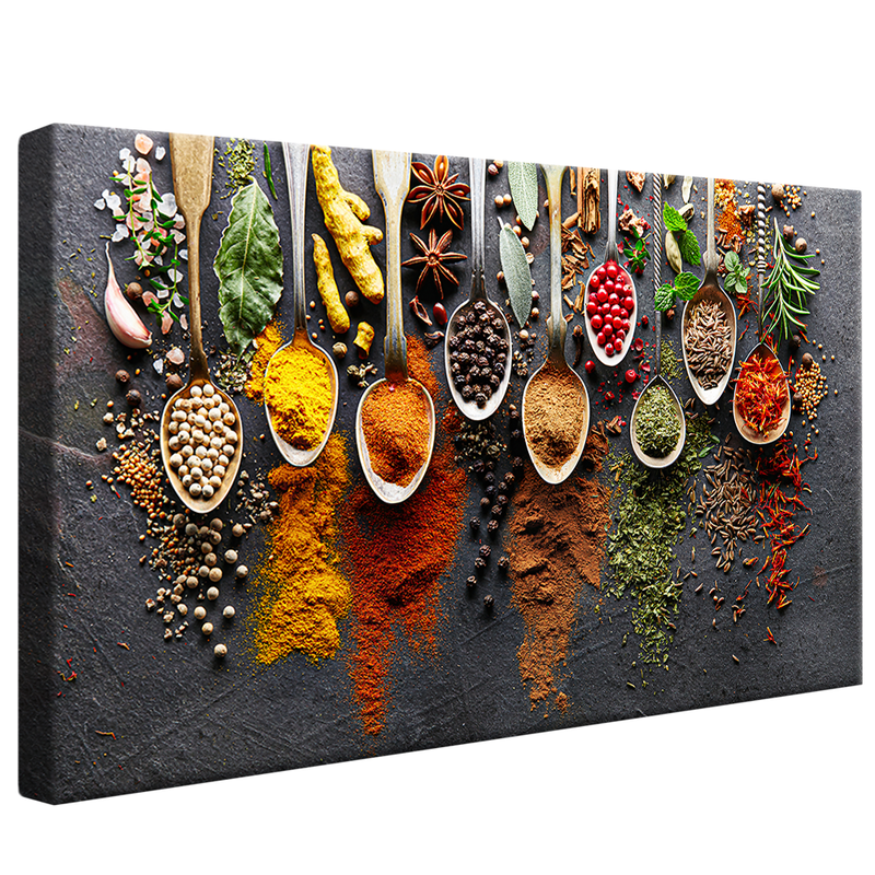 1 Piece Spoons and Spices V1252 Canvas