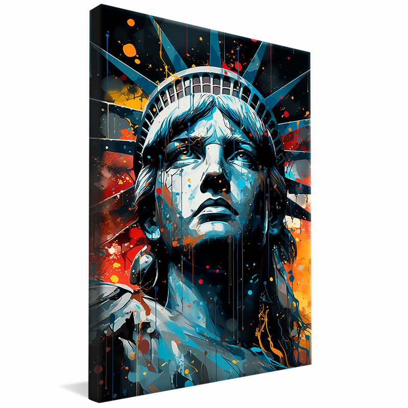 Statue of Freedom V701 Canvas