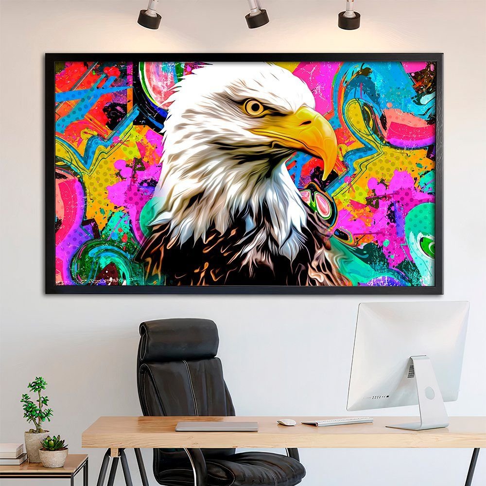 Street Eagle Canvas