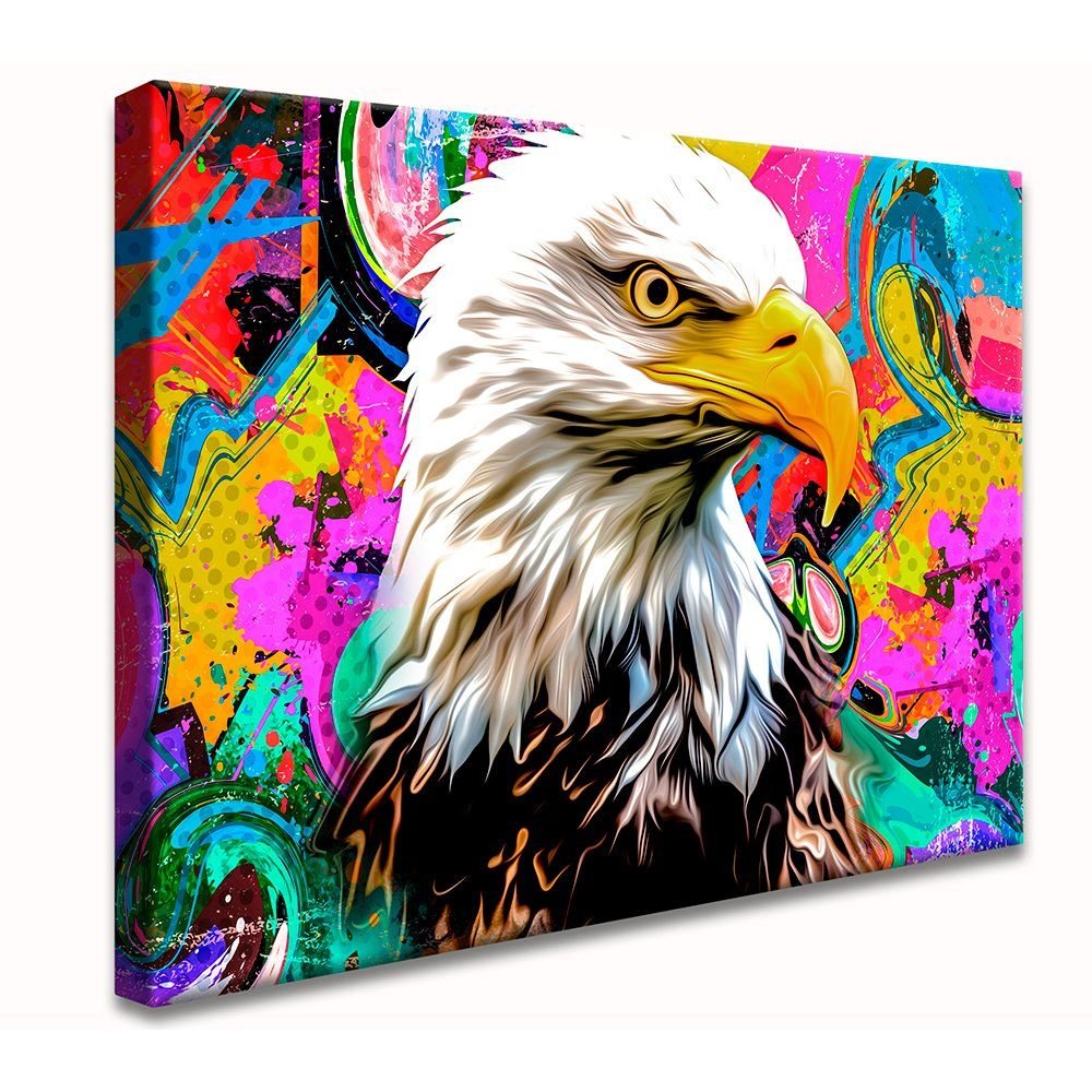 Street Eagle Canvas