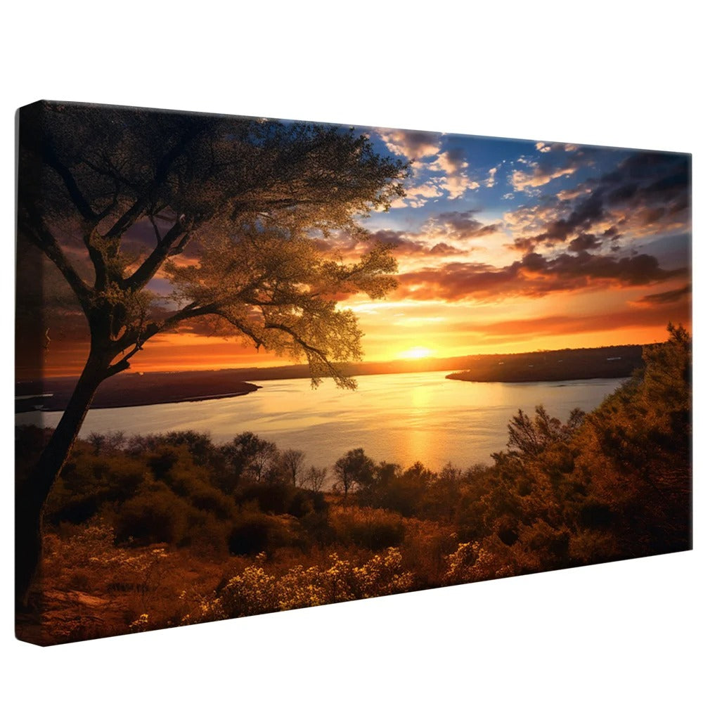 Sunset Canvas v701