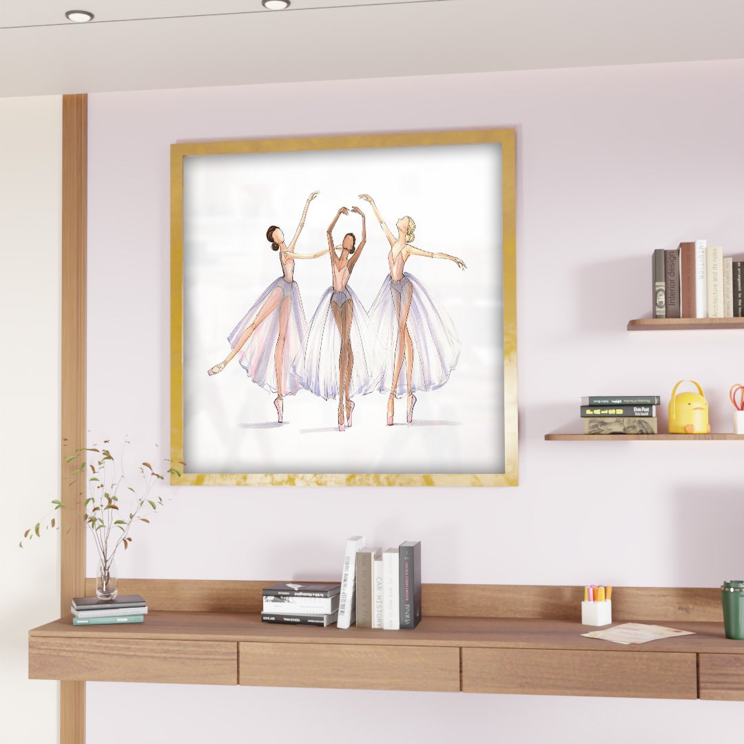 The Dance of the Ballerinas V2137 Canvas