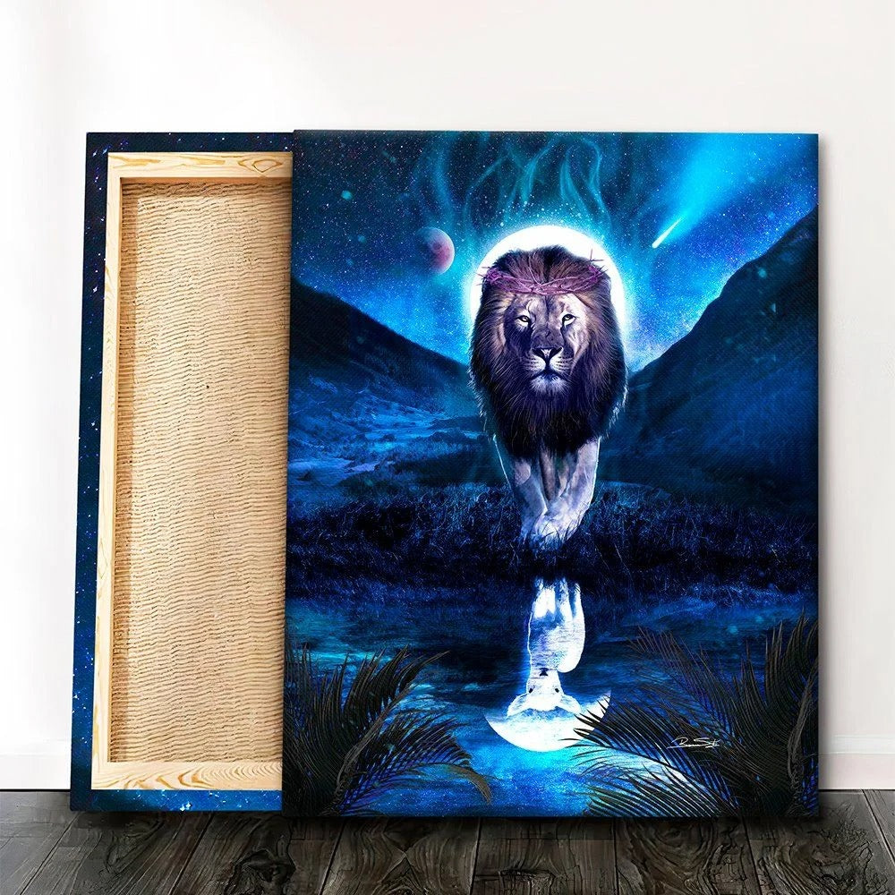 The Lion of the Tribe of Judah Canvas