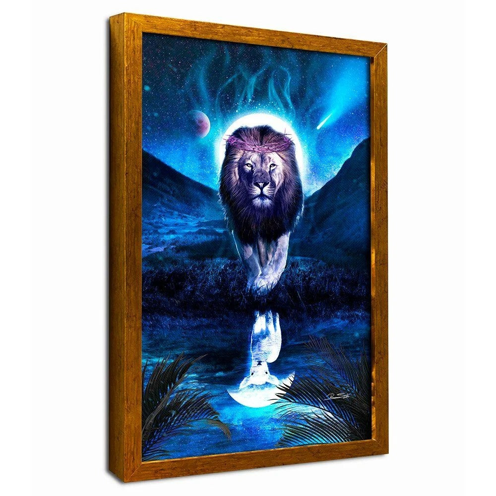 The Lion of the Tribe of Judah Canvas