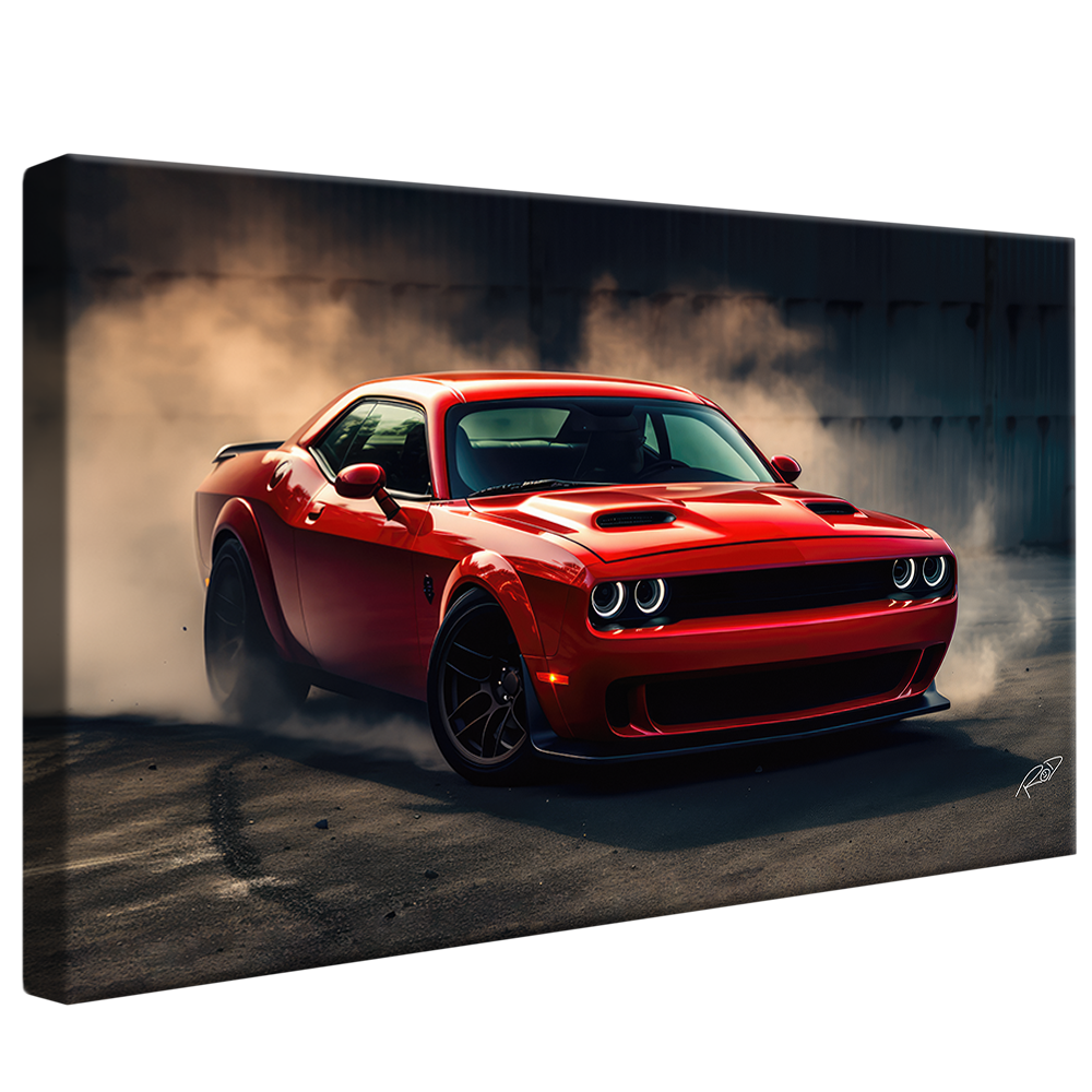 The Muscle Car V1375 Canvas