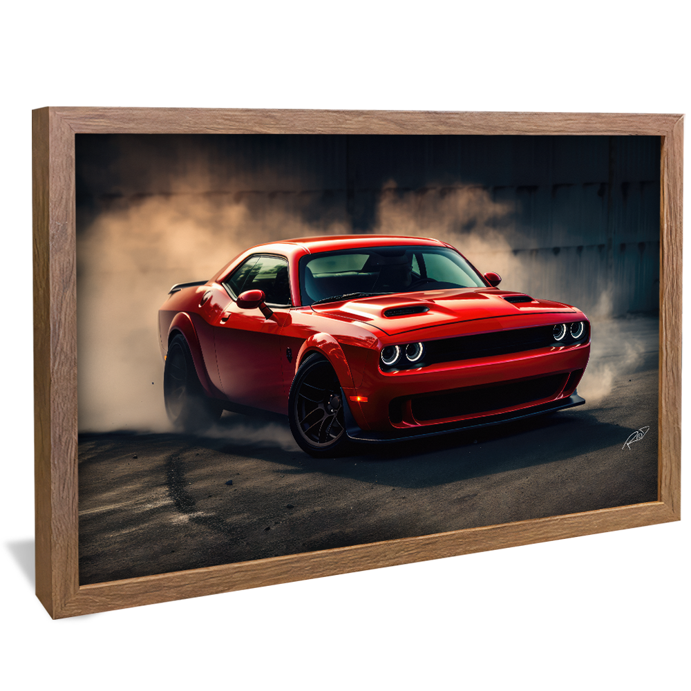 The Muscle Car V1375 Canvas