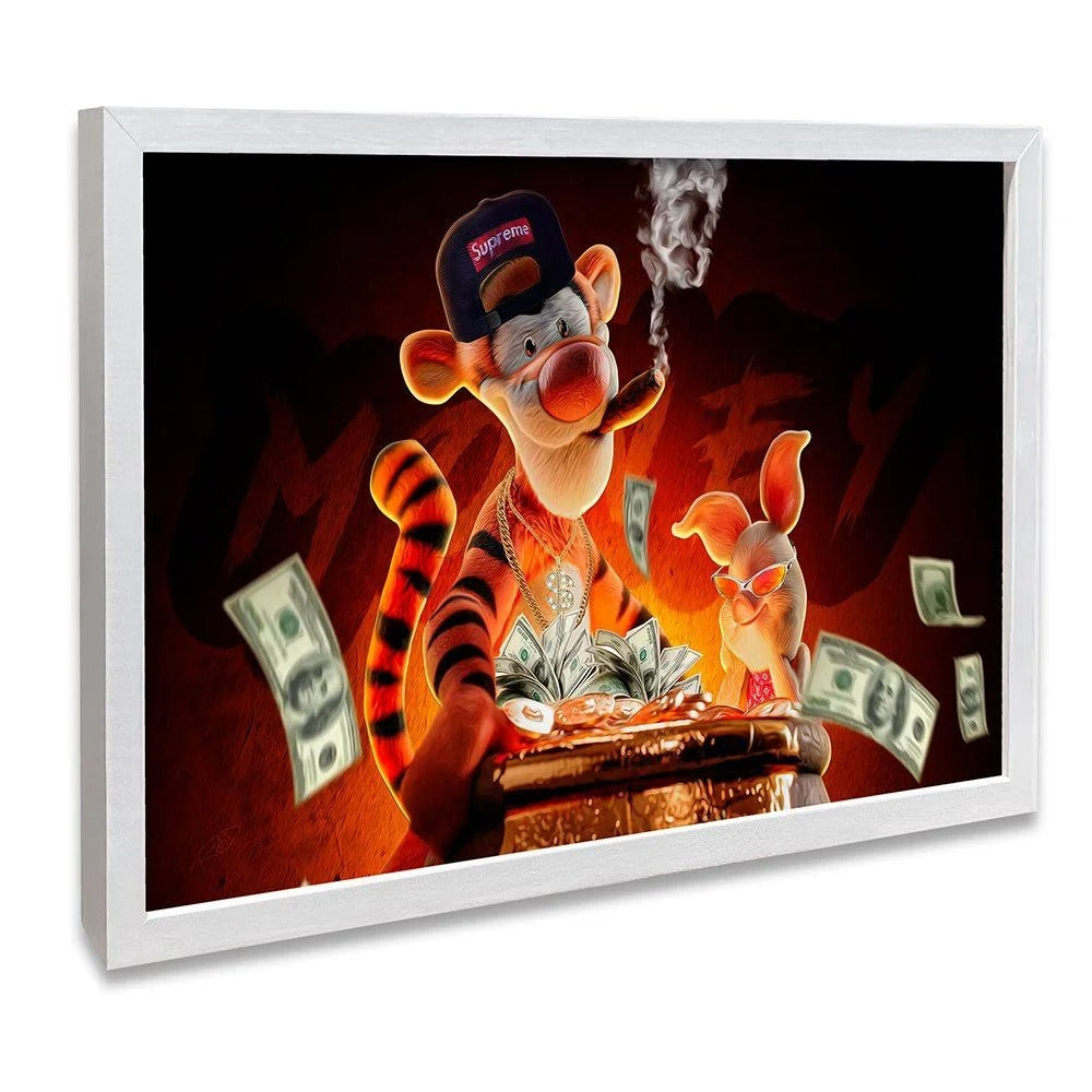 Tiger Money Canvas