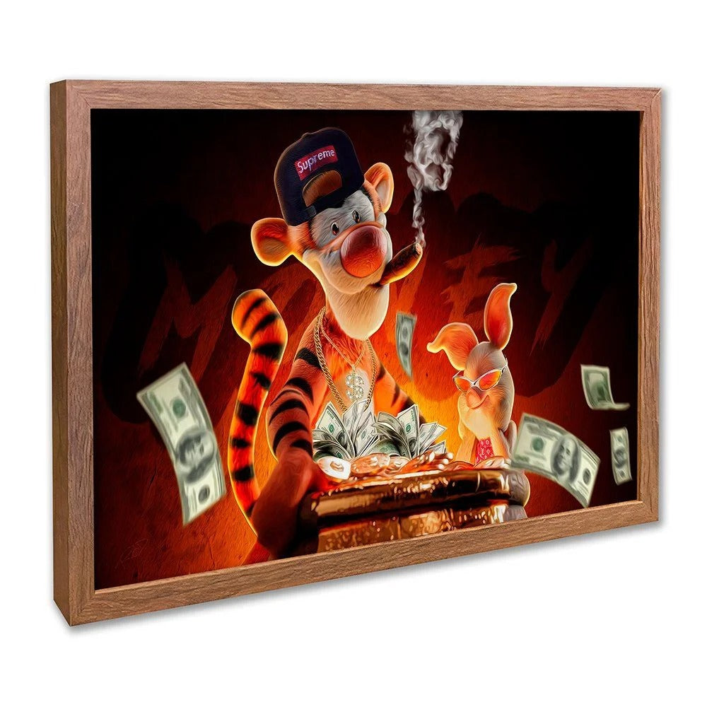 Tiger Money Canvas