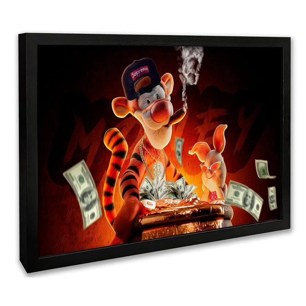 Tiger Money Canvas