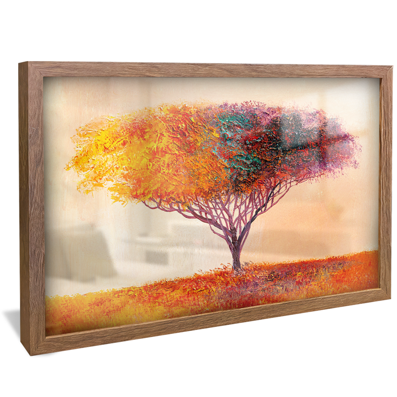 1 Piece Tree Oil in Spring V943 Canvas