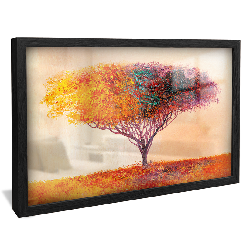 1 Piece Tree Oil in Spring V943 Canvas