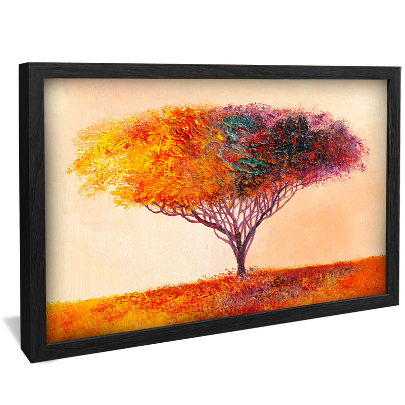 1 Piece Tree Oil in Spring V943 Canvas