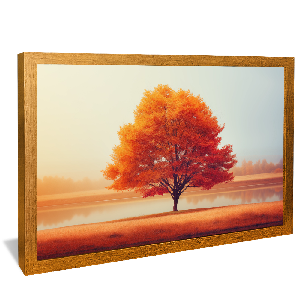 Tree Painting in the Field 978 Canvas