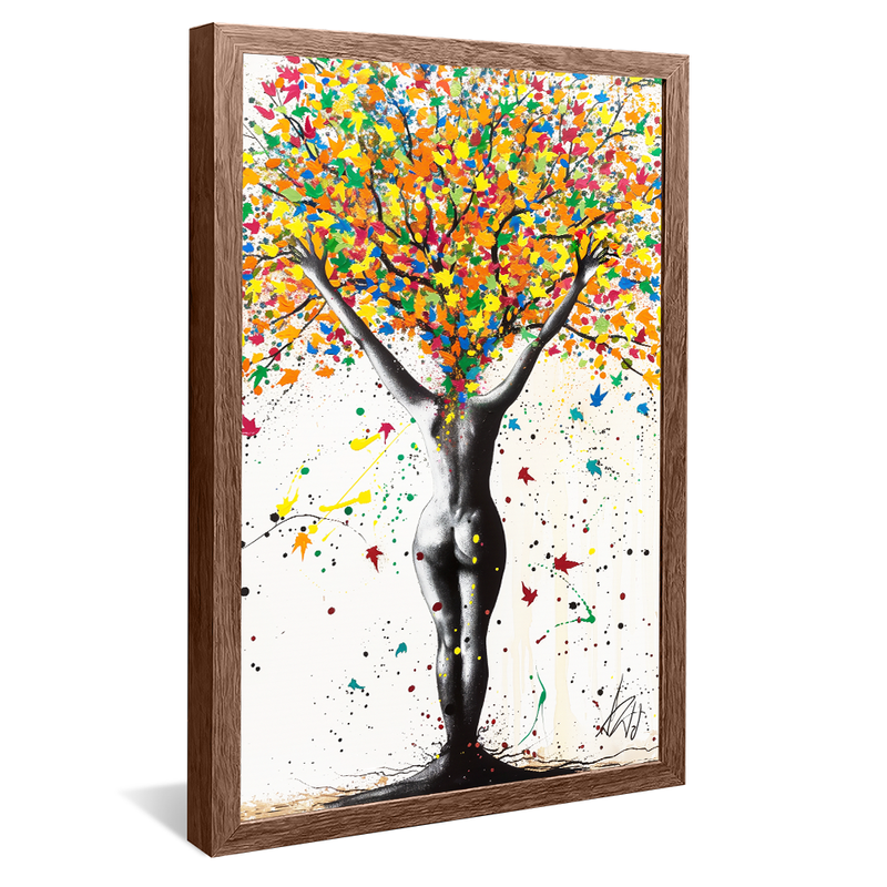 Tree Woman V1507 Canvas