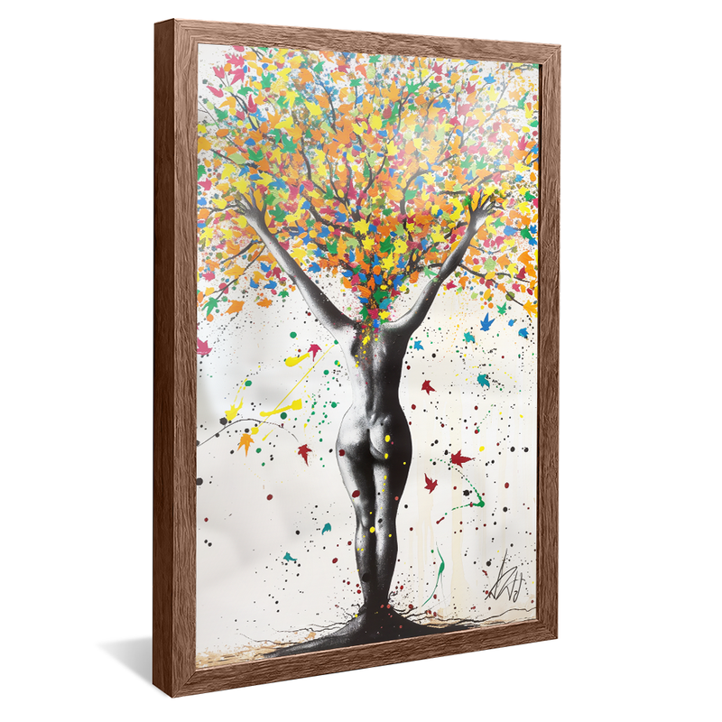 Tree Woman V1507 Canvas