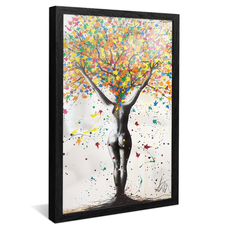 Tree Woman V1507 Canvas