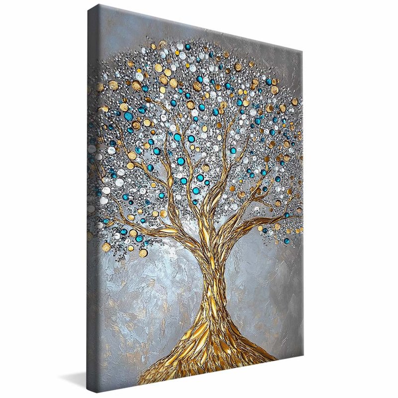 Tree and Jewelry V2071 Canvas