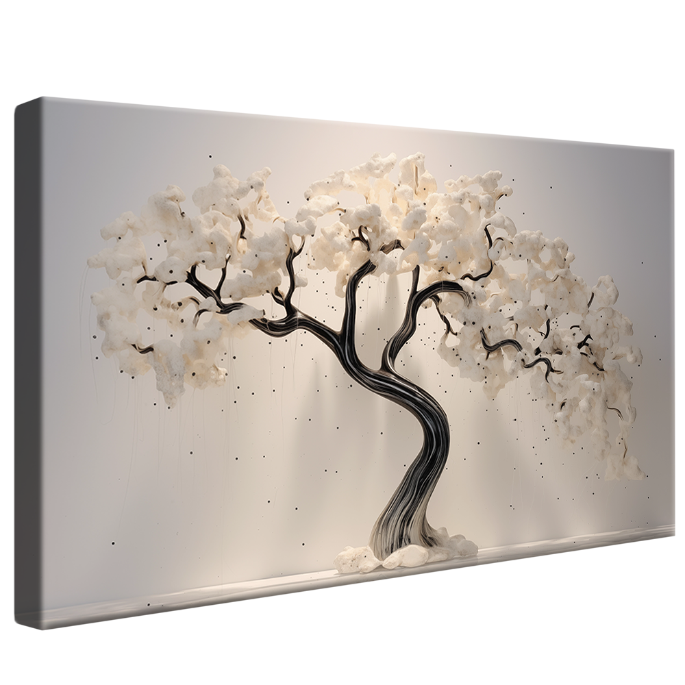 Tree in Marble V791 Canvas