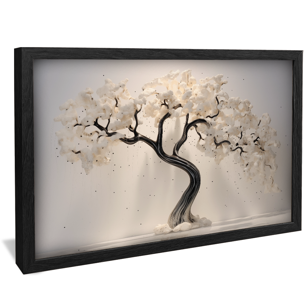 Tree in Marble V791 Canvas