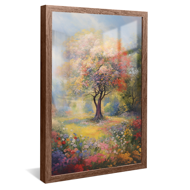 1 Piece Tree in the Garden V920 Canvas