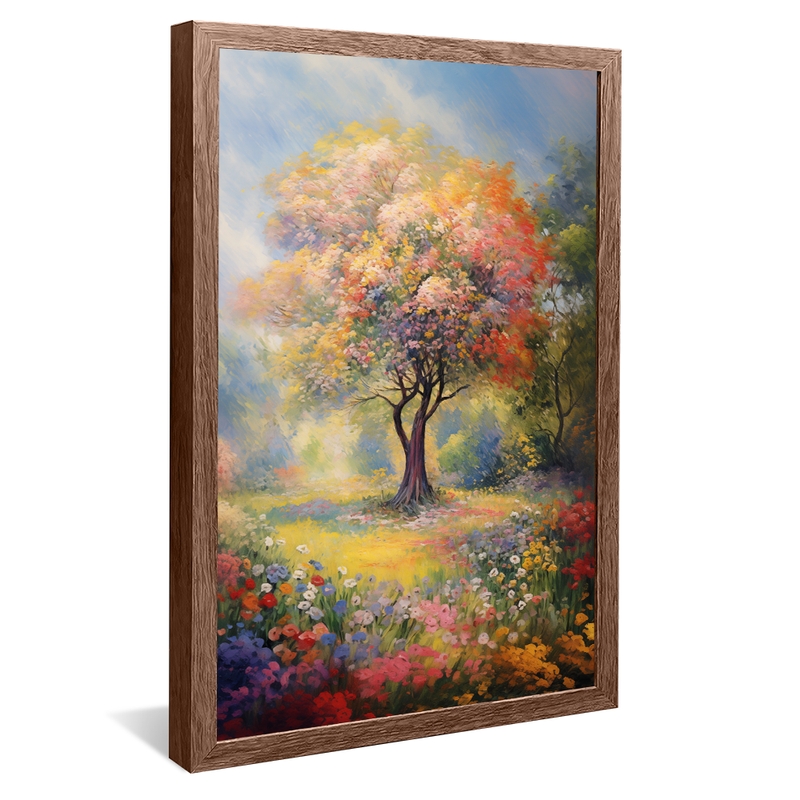 Tree in the Garden V920 Canvas